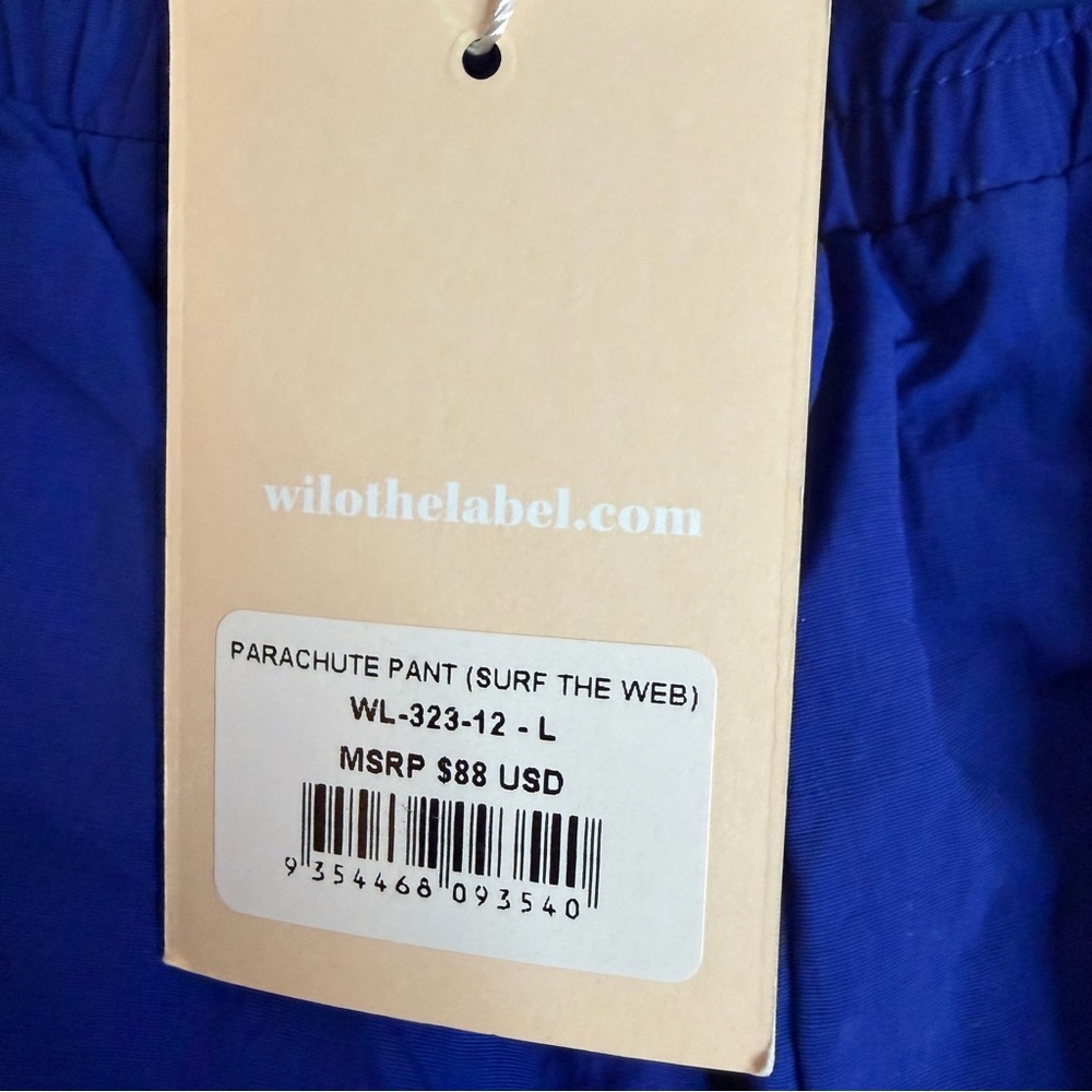 Wilo Women's Blue Track Pants - Picture 3 of 10